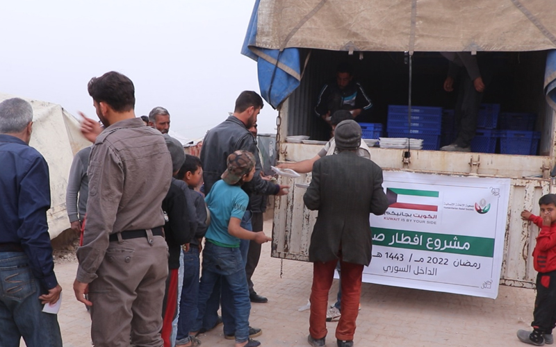 توزيع وجبات إفطار صائم 2022